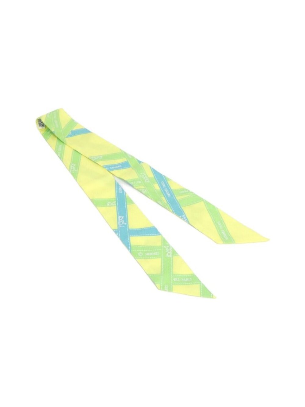Hermes Twilly Scarf Yellow